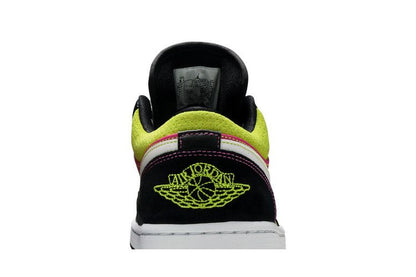 Jordan 1 Low Black Active Fuchsia Cyber