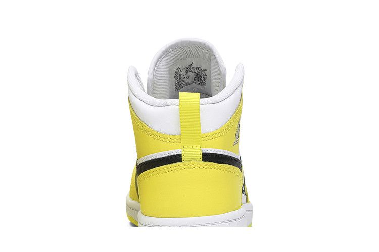 Jordan 1 Mid Dynamic Yellow Floral (PS)