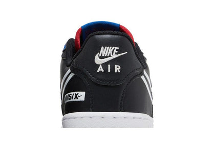 Nike Air Force 1 Low React Black White Gym Red Gym Blue