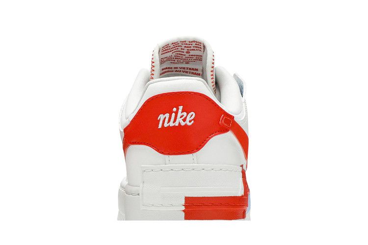 Nike Air Force 1 Low Shadow Summit White Team Orange (Women's)