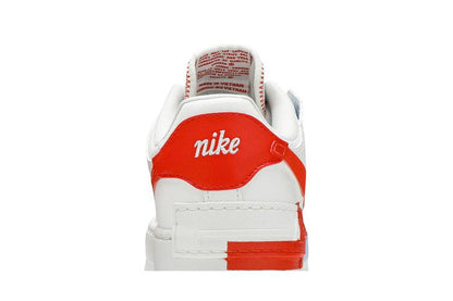 Nike Air Force 1 Low Shadow Summit White Team Orange (Women's)