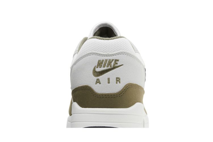 Nike Air Max 1 White Black Medium Olive