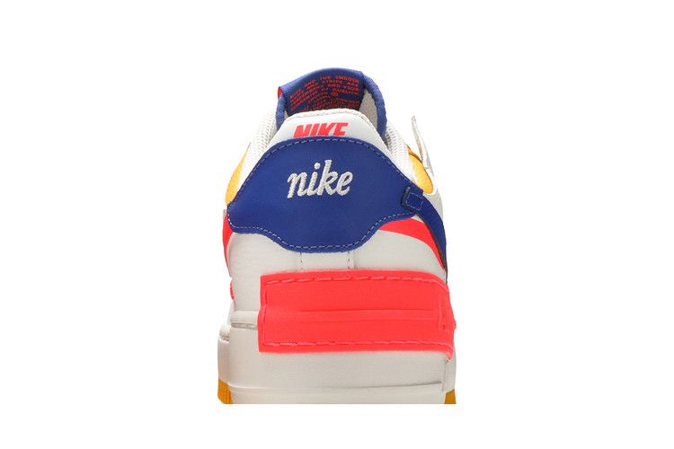 Nike Air Force 1 Low Shadow White Flash Crimson Astronomy Blue (Women's)