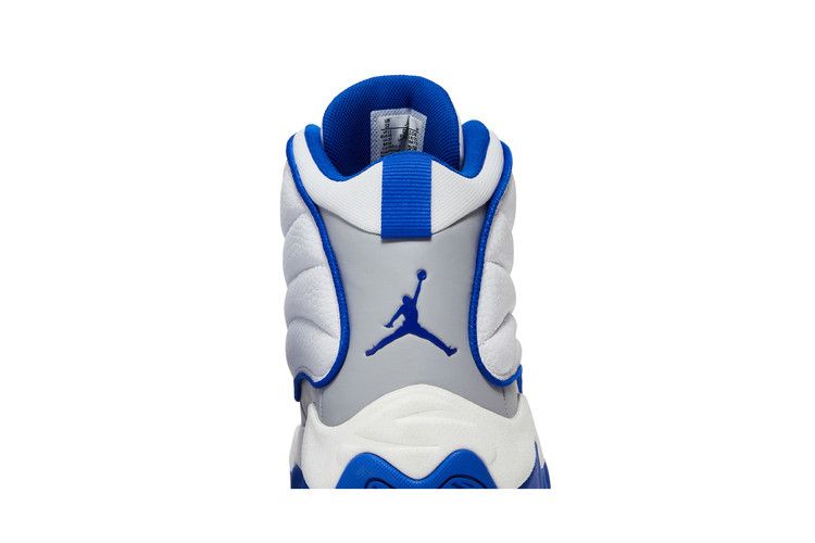 Jordan Pro Strong White Royal Grey