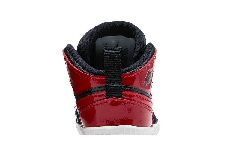 Jordan 1 Crib Bootie Bred Patent (I)