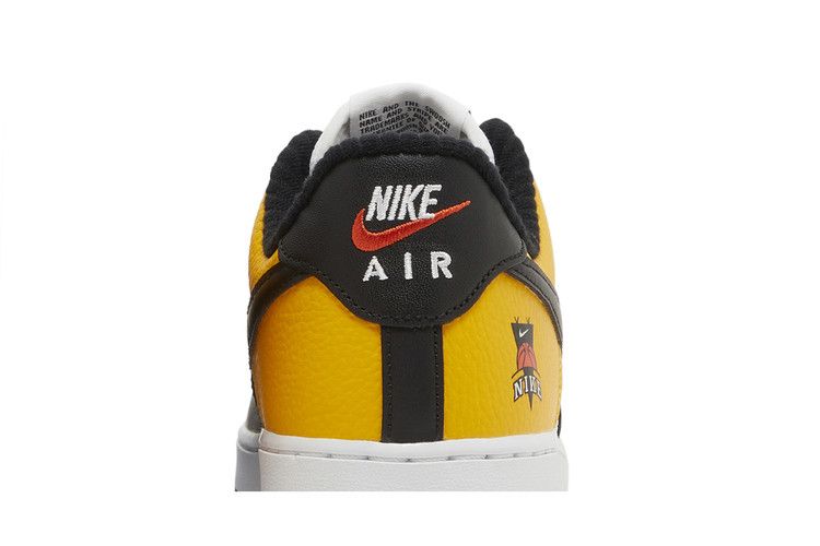 Nike Air Force 1 Low '07 LV8 Black Gold Jersey Mesh