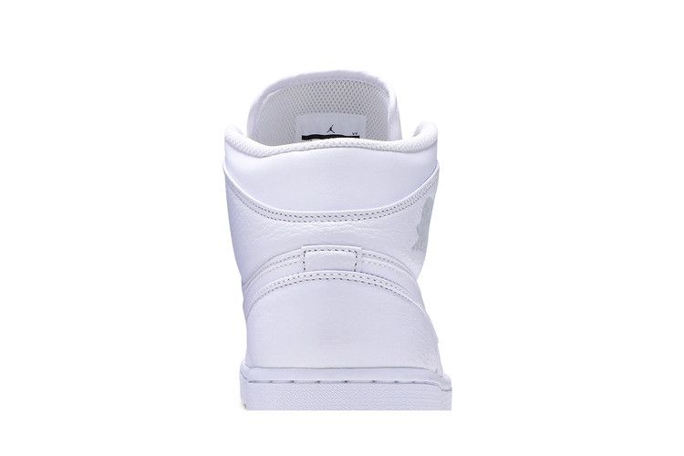 Jordan 1 Mid Triple White (2018)