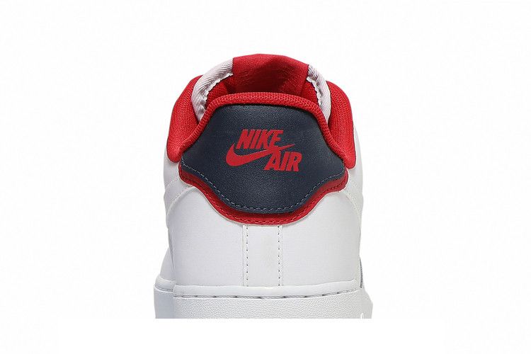 Nike Air Force 1 Low Double Layer White Obsidian Red