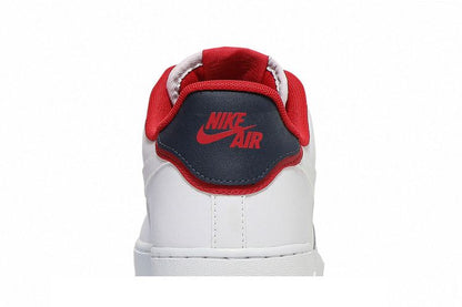 Nike Air Force 1 Low Double Layer White Obsidian Red