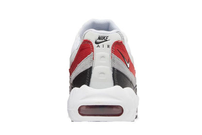 Nike Air Max 95 White Varsity Red Particle Gray