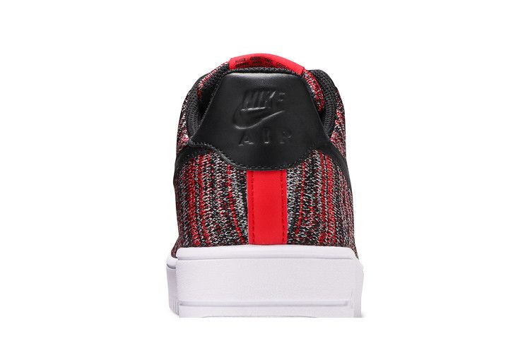 Nike Air Force 1 Flyknit 2.0 University Red Black