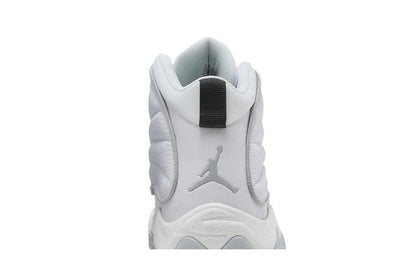 Jordan Pro Strong White Silver