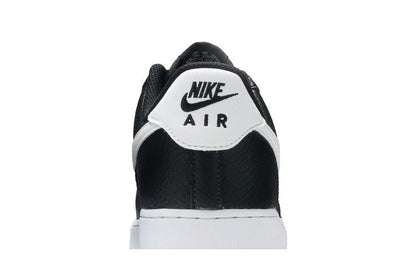 Nike Air Force 1 Low '07 Black White Pebbled Leather