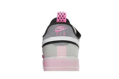 Nike Air Force 1 Low React White Black Pink Spell