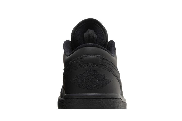 Jordan 1 Low Triple Black Quilted (Women's)