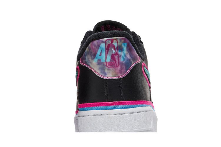 Nike Air Force 1 Low Sport NBA Black Blue Gale Laser Fuchsia