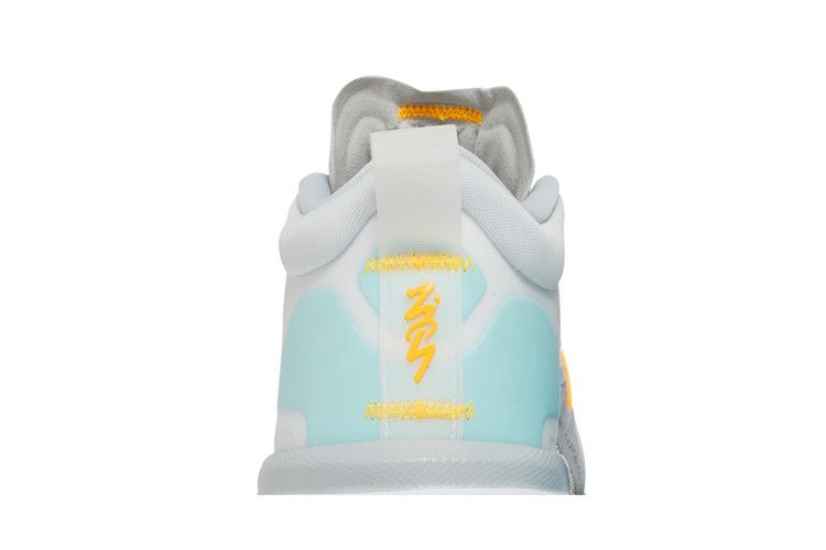 Jordan Zion 1 White Dynamic Turquoise