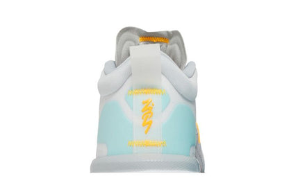 Jordan Zion 1 White Dynamic Turquoise