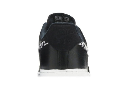 Nike Air Force 1 Low Black Pattern Swoosh