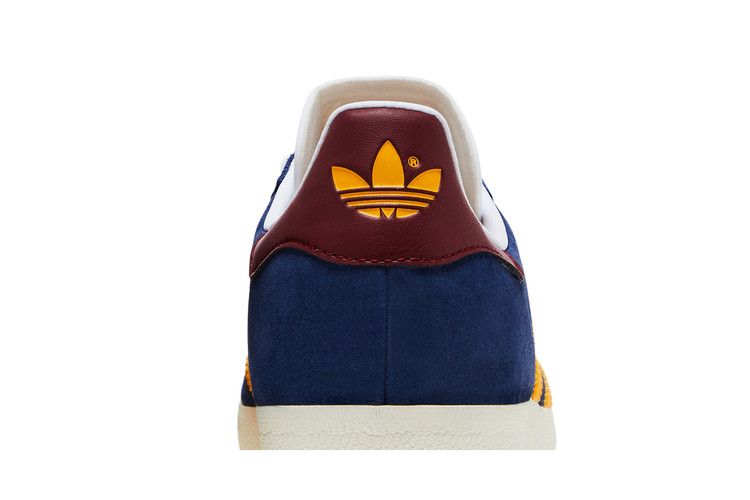 adidas Gazelle Dark Blue Crew Yellow Burgundy