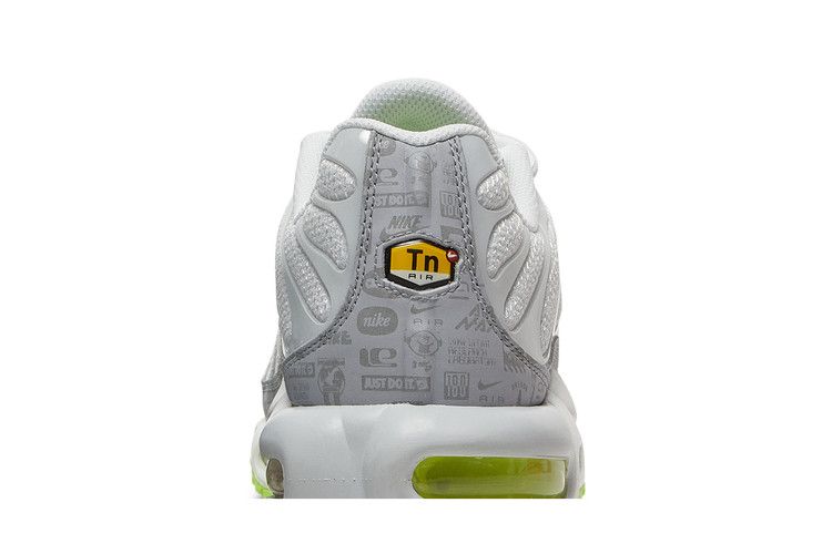 Nike Air Max Plus Platinum Grey Reflective Logos