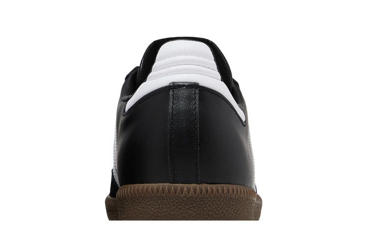 adidas Samba Leather Black White