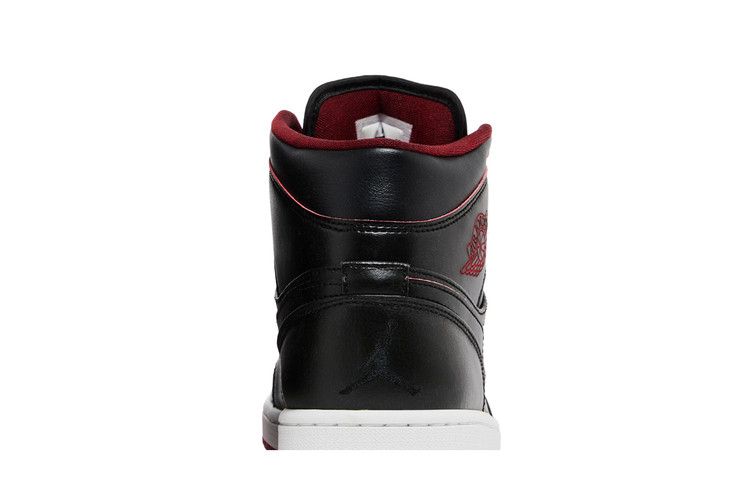 Jordan 1 Retro Mid Black Red White