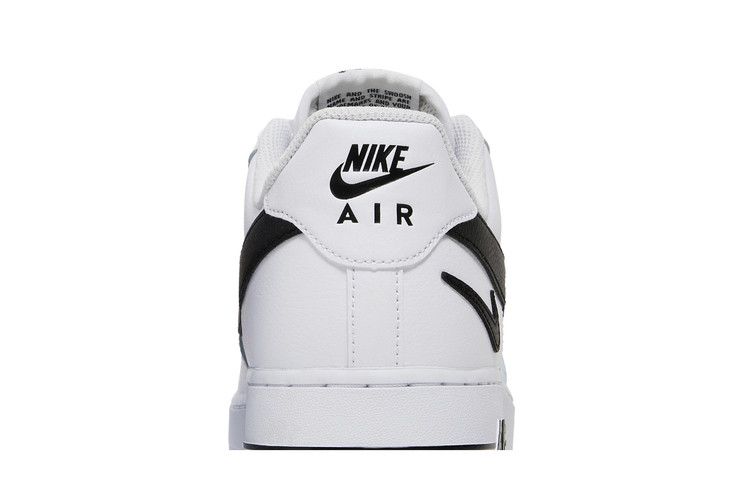 Nike Air Force 1 Low '07 FM Cut Out Swoosh White Black