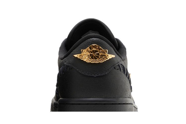Jordan 1 Low Method of Make Black Metallic Gold (Women's)