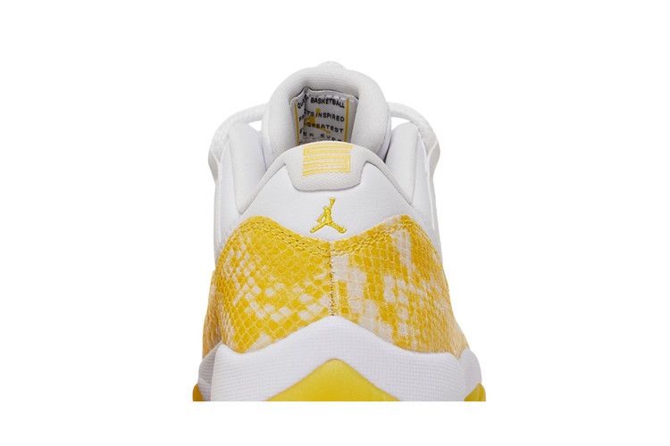Jordan 11 Retro Low Yellow Snakeskin (Women's)
