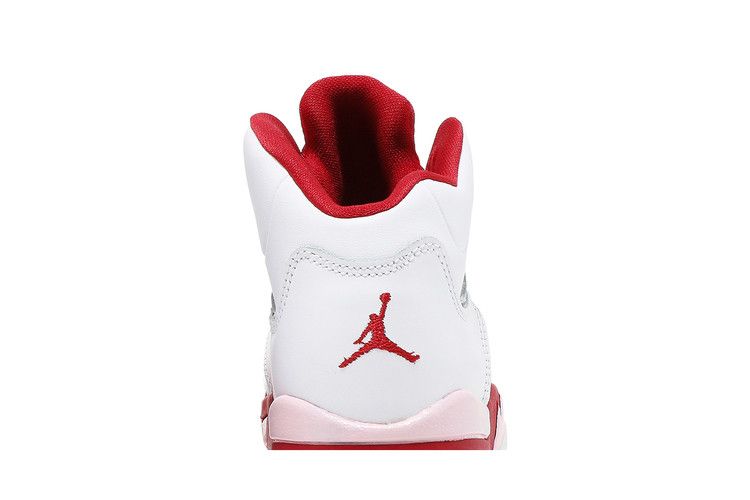 Jordan 5 Retro White Pink Red (PS)