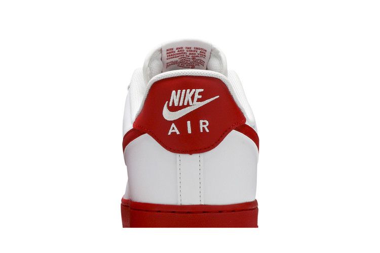 Nike Air Force 1 Low White Red Midsole