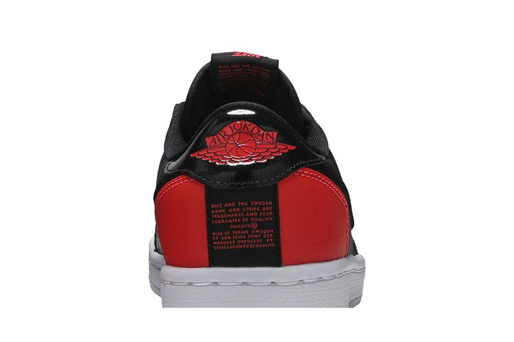 Jordan 1 Low Slip Black Hot Punch (Women's)