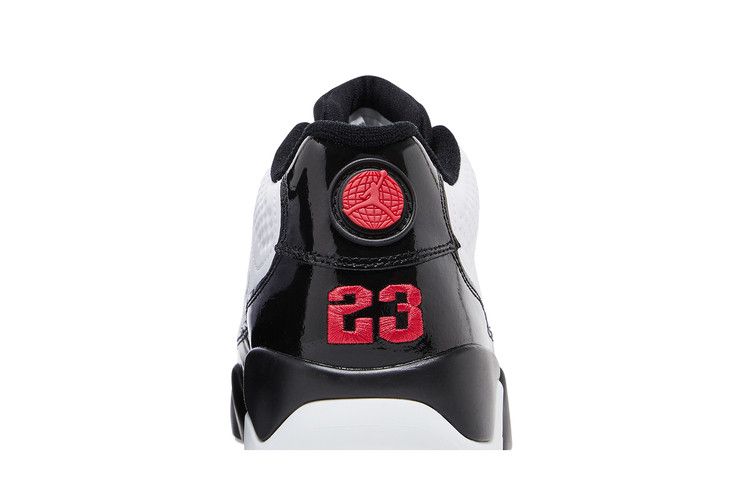 Jordan 9 Retro Low Golf White Black True Red