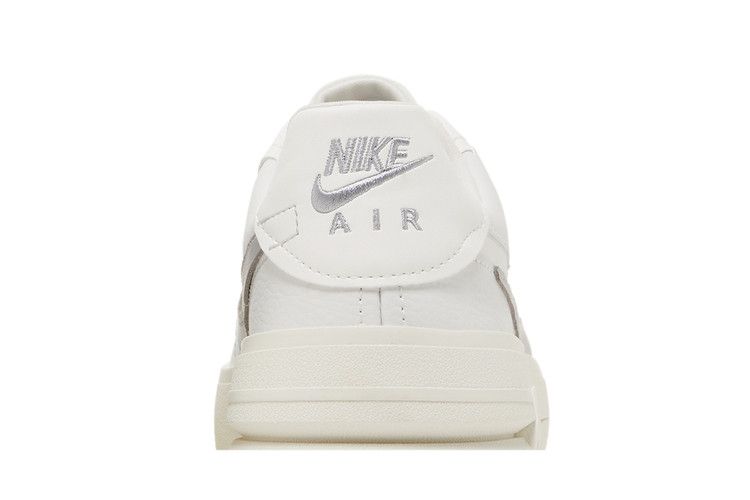 Nike Air Force 1 PLT.AF.ORM Summit White Metalic Silver (Women's)