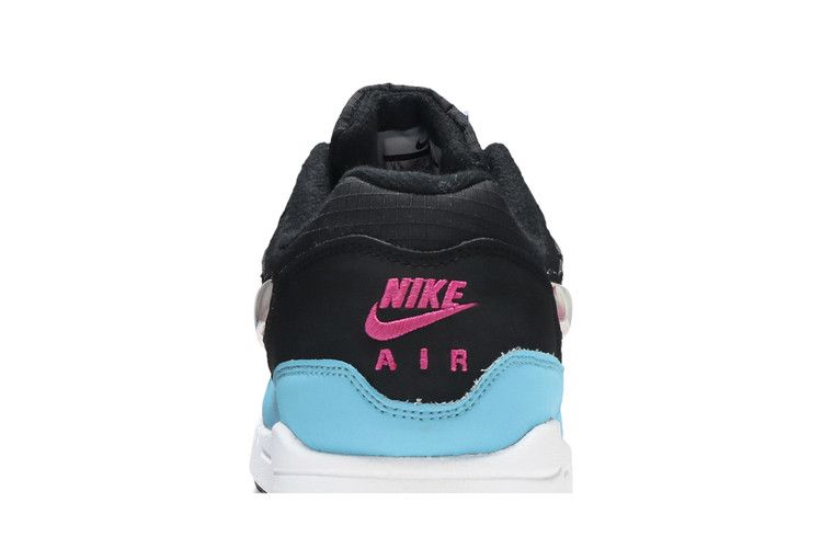 Nike Air Max 1 Jelly Swoosh Black Fuchsia Blue Fury