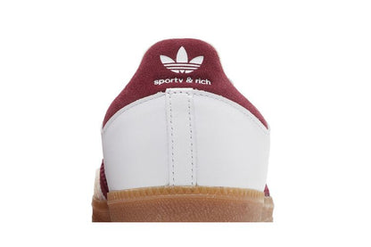 adidas Samba Sporty & Rich White Collegiate Burgundy