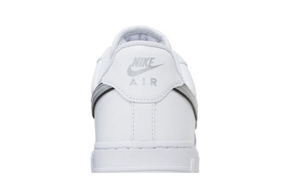Nike Air Force 1 Low '07 Essential White Metallic Silver Black (Women's)