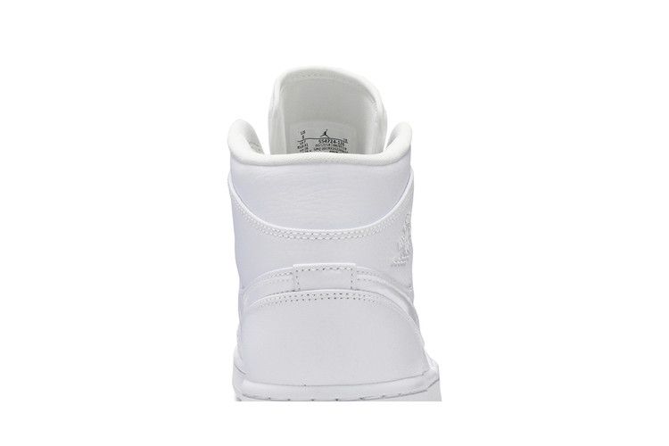 Jordan 1 Mid Triple White (2020)