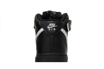 Nike Air Force 1 Mid '07 Black White Sole