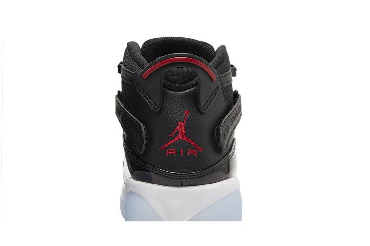 Jordan 6 Rings Black Gym Red