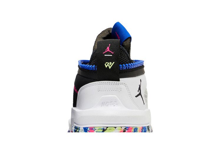 Jordan Why Not Zer0.6 White Light Liquid Lime Pink Blast Black