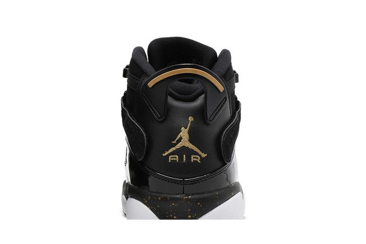 Jordan 6 Rings Black Metallic Gold White