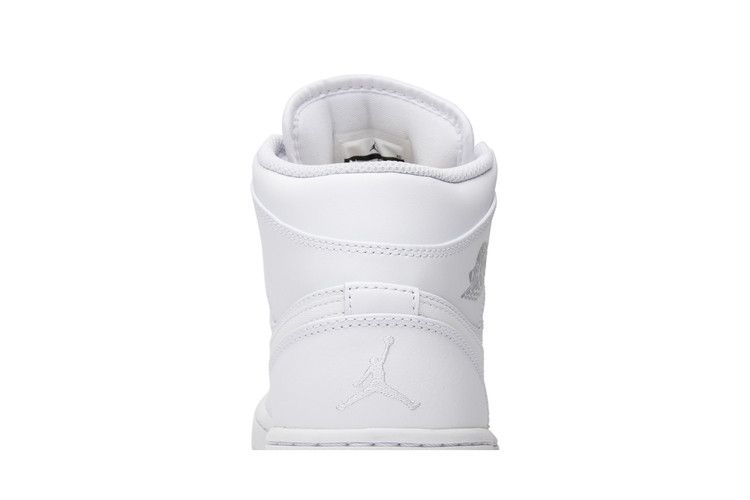 Jordan 1 Mid White/Pure Platinum