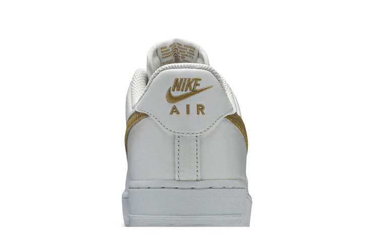 Nike Air Force 1 Low Pony Hair Snakeskin Club Gold