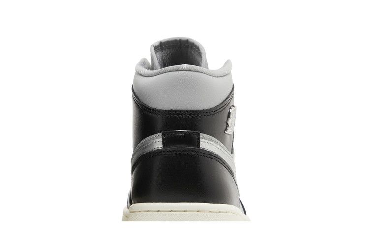 Jordan 1 Mid SE Black Metallic Silver (Women's)
