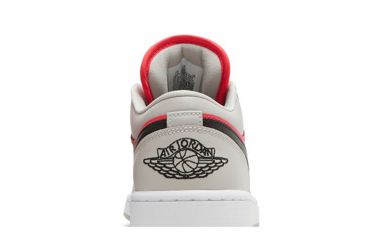 Jordan 1 Retro Low Light Iron Ore Siren Red (Women's)