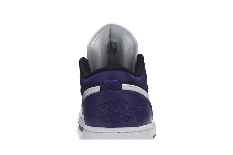 Jordan 1 Low Court Purple Black