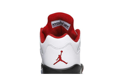 Jordan 5 Retro Low Golf Fire Red (Silver Tongue)