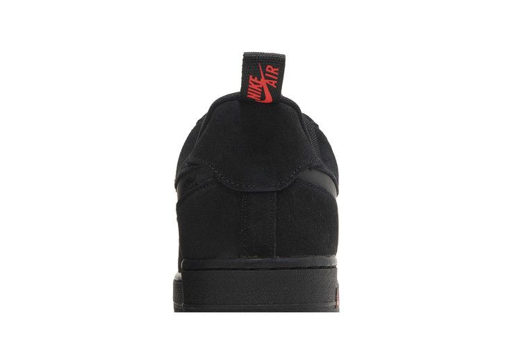 Nike Air Force 1 Low Multi-Swoosh Black Crimson